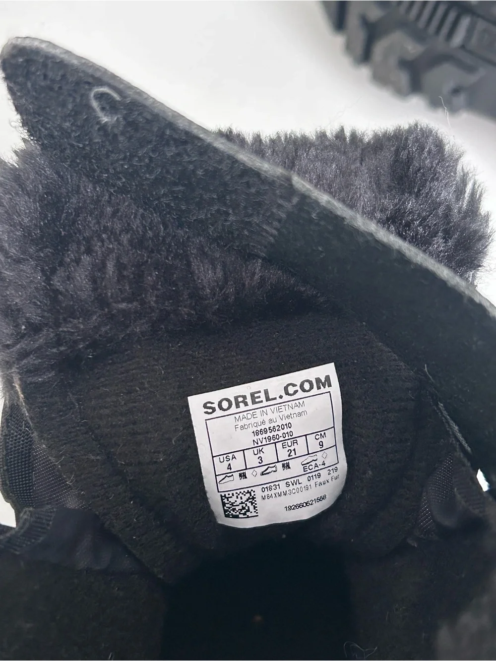 SOREL Toddler Snow Commander Winter Boots – Size 4 – Like New